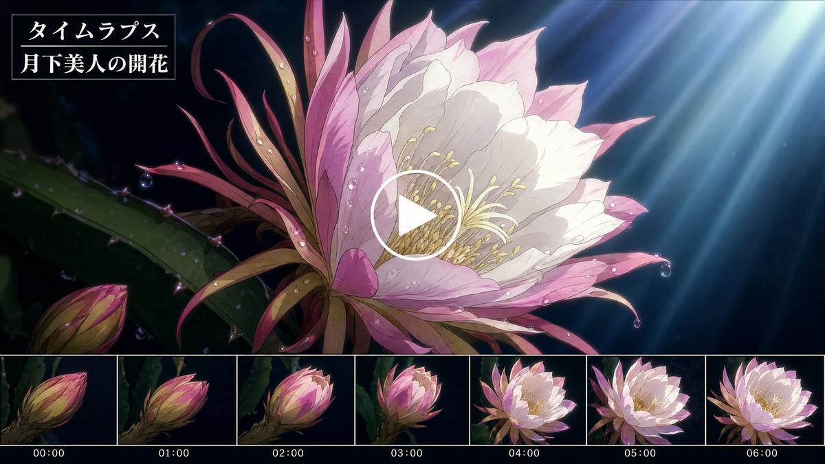 福利姬福利姬动漫视频-花朵绽放延时摄影